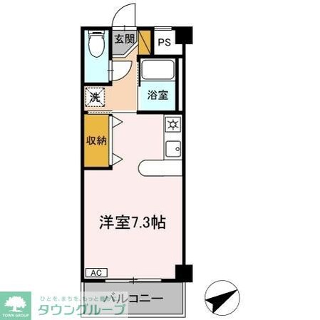 ハイムカメリアの物件間取画像